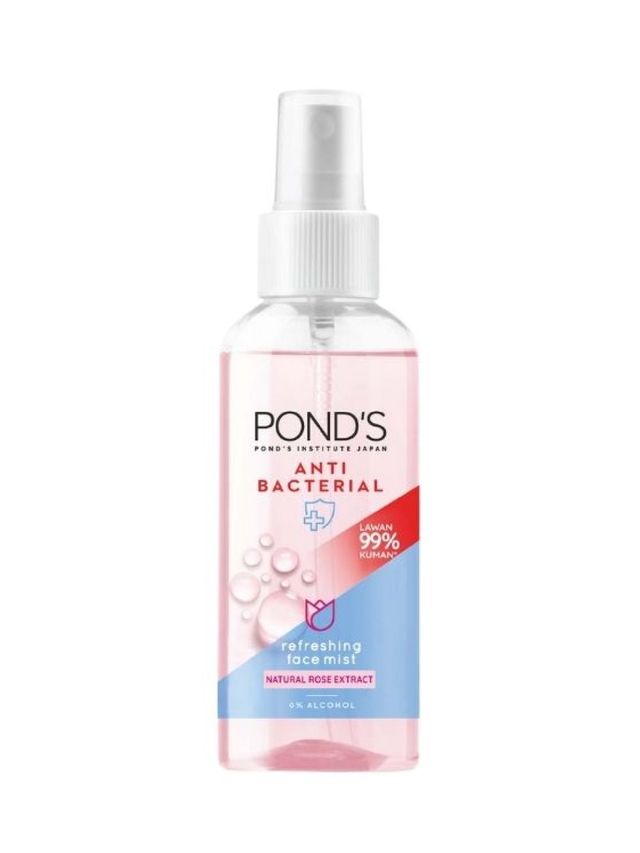 Pond's Antibacterial Facial Mist with AHA, Niacina edamama